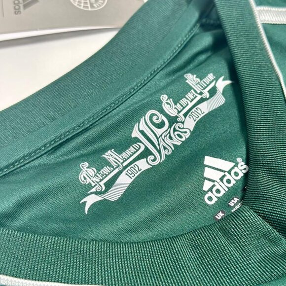 Adidas Ronaldo #7 Real Madrid 2012-13 Third Jersey Retro Green Long Sleeve - Picture 6 of 11